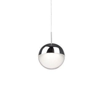 Pluto 4-in Chrome LED Pendant (461|402801CH-LED)