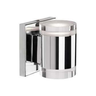 Norfolk 5-in Chrome Dimmable LED Wall Sconce (461|601431CH-LED)
