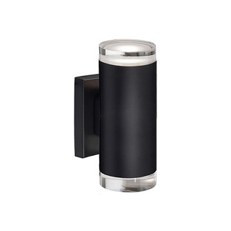 Norfolk 8-in Black Dimmable LED Wall Sconce (461|601432BK-LED)