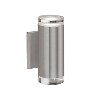 Norfolk 8-in Brushed Nickel Dimmable LED Wall Sconce (461|601432BN-LED)