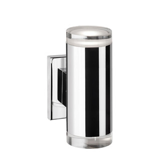 Norfolk 8-in Chrome Dimmable LED Wall Sconce (461|601432CH-LED)