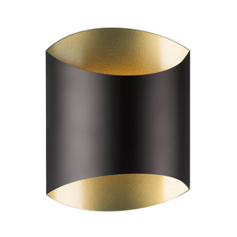 Preston 8-in Black LED Wall Sconce (461|601471BK-LED)