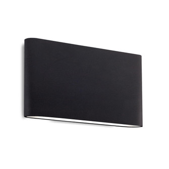 Slate 10-in Black LED All terior Wall (461|AT6510-BK)