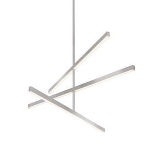 Vega 45-in Brushed Nickel LED Chandeliers (461|CH10345-BN)