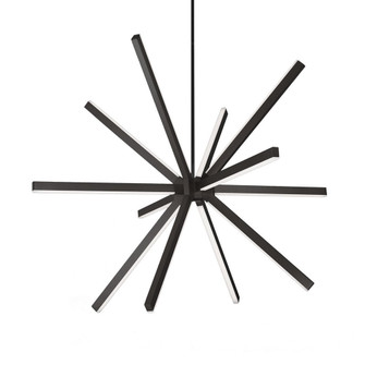 Sirius 48-in Black LED Chandeliers (461|CH14348-BK)