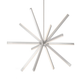 Sirius 48-in Brushed Nickel LED Chandeliers (461|CH14348-BN)