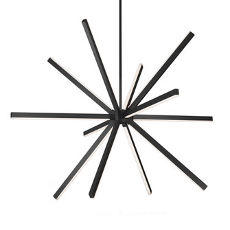 Sirius 56-in Black LED Chandeliers (461|CH14356-BK)