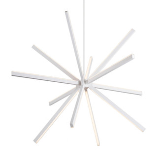 Sirius 56-in White LED Chandeliers (461|CH14356-WH)