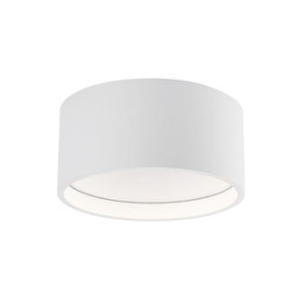 Lucci 5-in White Dimmable LED Flush Mount (461|FM10205-WH)
