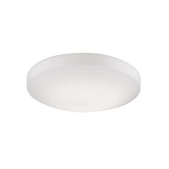 Trafalgar 11-in White Dimmable LED Flush Mount (461|FM11011-WH)
