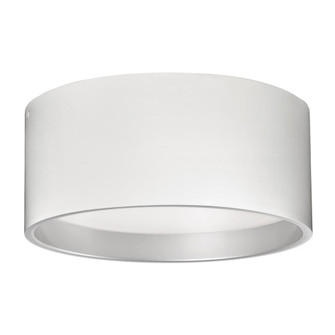 Mousinni 18-in White Dimmable LED Flush Mount (461|FM11418-WH)