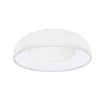 Beacon 20-in White LED Flush Mount (461|FM13120-WH)
