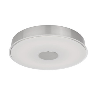 Parker 16-in Brushed Nickel LED Flush Mount (461|FM7616-BN)