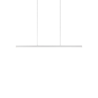 Vega 45-in White Dimmable LED Linear Pendant (461|LP10345-WH)