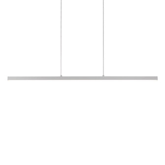 Vega 56-in Brushed Nickel Dimmable LED Linear Pendant (461|LP10356-BN)