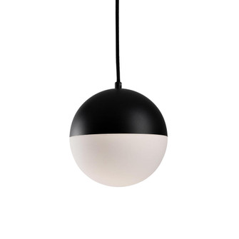 Monae 8-in Black LED Pendant (461|PD11708-BK)