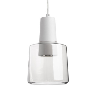 Samson 6-in Clear Dimmable LED Pendant (461|PD12506-CL)