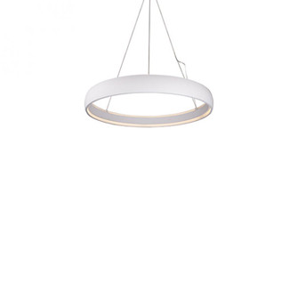 Halo 35-in White LED Pendant (461|PD22735-WH)