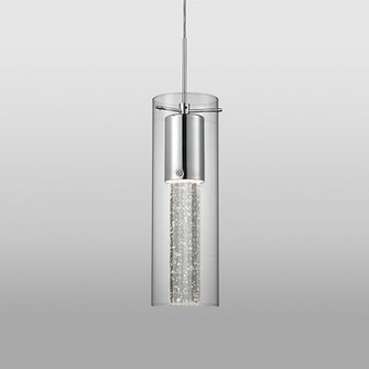 Champagne 4-in Chrome LED Pendant (461|PD4401-CH)
