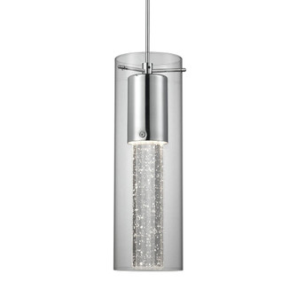 Champagne 4-in Chrome Dimmable LED Pendant (461|PD4401-CH)