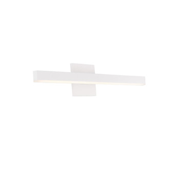 Vega 23-in White Damp-Rated Dimmable LED Vanity Light (461|VL10323-WH)