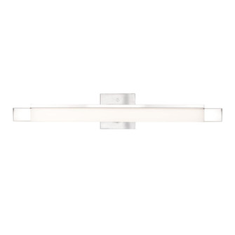 Soho 27-in Chrome Damp-Rated Dimmable LED Vanity Light (461|VL13424-CH)