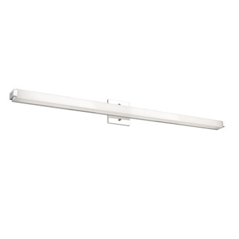Latitude-Slim 37-in Chrome Damp-Rated Dimmable LED Vanity Light (461|VL4737-CH)