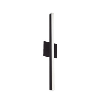 Vega 24-in Black Dimmable LED Wall Sconce (461|WS10324-BK)