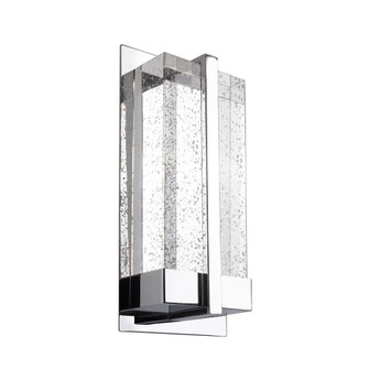 Gable 12-in Chrome Dimmable LED Wall Sconce (461|WS2812-CH)