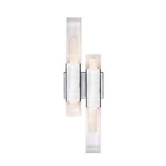 Martelo 22-in Chrome Dimmable LED Wall Sconce (461|WS53322-CH)