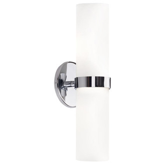 Milano 15-in Chrome Dimmable LED Wall Sconce (461|WS9815-CH)
