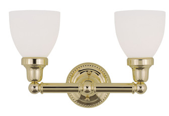 2 Light Polished Brass Bath Light (108|1022-02)