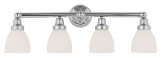 4 Light Polished Chrome Bath Light (108|1024-05)