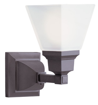 1 Light Bronze Bath Light (108|1031-07)