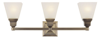 3 Light Antique Brass Bath Light (108|1033-01)