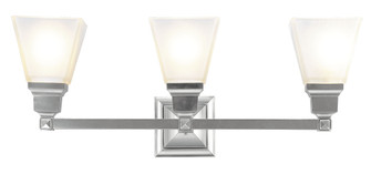 3 Light Brushed Nickel Bath Light (108|1033-91)