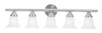 5 Light Brushed Nickel Bath Light (108|1065-91)