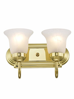 2 Light Polished Brass Bath Light (108|1072-02)