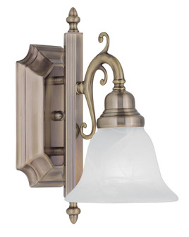 1 Light Antique Brass Bath Light (108|1281-01)