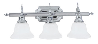 3 Light Polished Chrome Bath Light (108|1283-05)