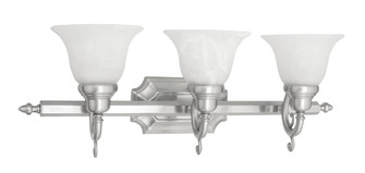 3 Light Brushed Nickel Bath Light (108|1283-91)