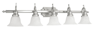 5 Light Brushed Nickel Bath Light (108|1285-91)