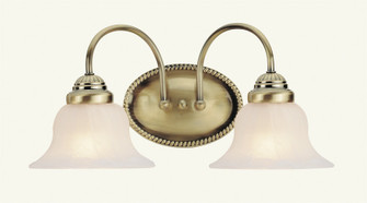 2 Light Antique Brass Bath Light (108|1532-01)