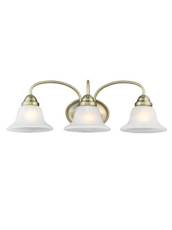 3 Light Antique Brass Bath Light (108|1533-01)