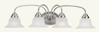 4 Light Brushed Nickel Bath Light (108|1534-91)