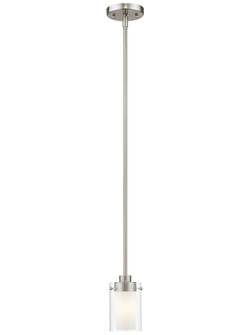 1 Light Brushed Nickel Mini Pendant (108|1540-91)