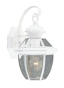 1 Light White Outdoor Wall Lantern (108|2051-03)