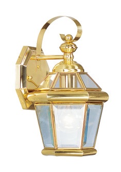 1 Light PB Outdoor Wall Lantern (108|2061-02)