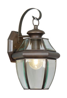 1 Light Bronze Outdoor Wall Lantern (108|2151-07)