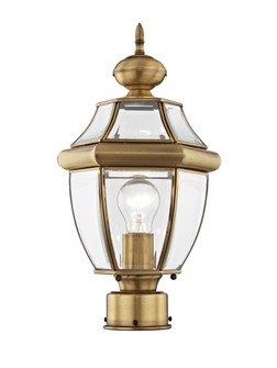 1 Light AB Outdoor Post Lantern (108|2153-01)